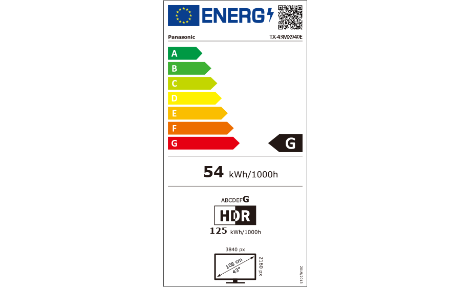 Panasonic TX-43MX940E 43″ 100Hz 4K-UHD TV
