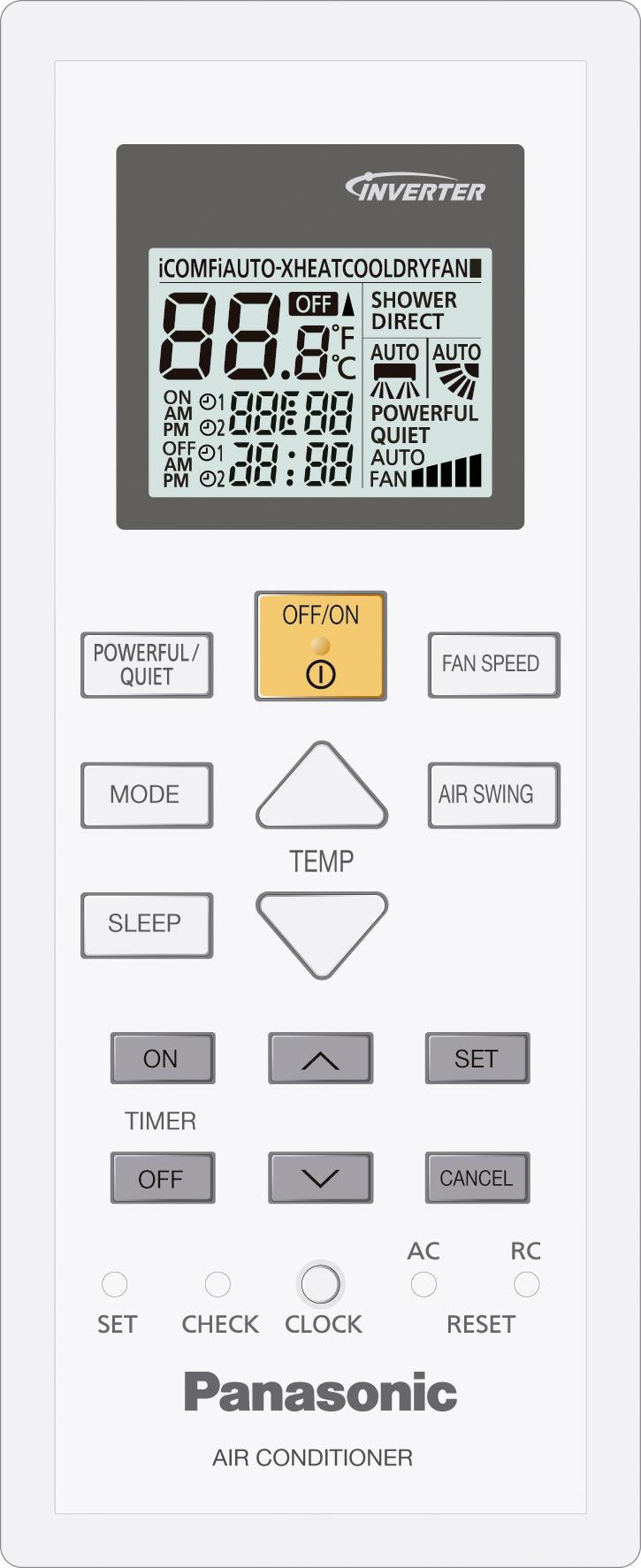 Panasonic CZ35-WKE varmepumpe