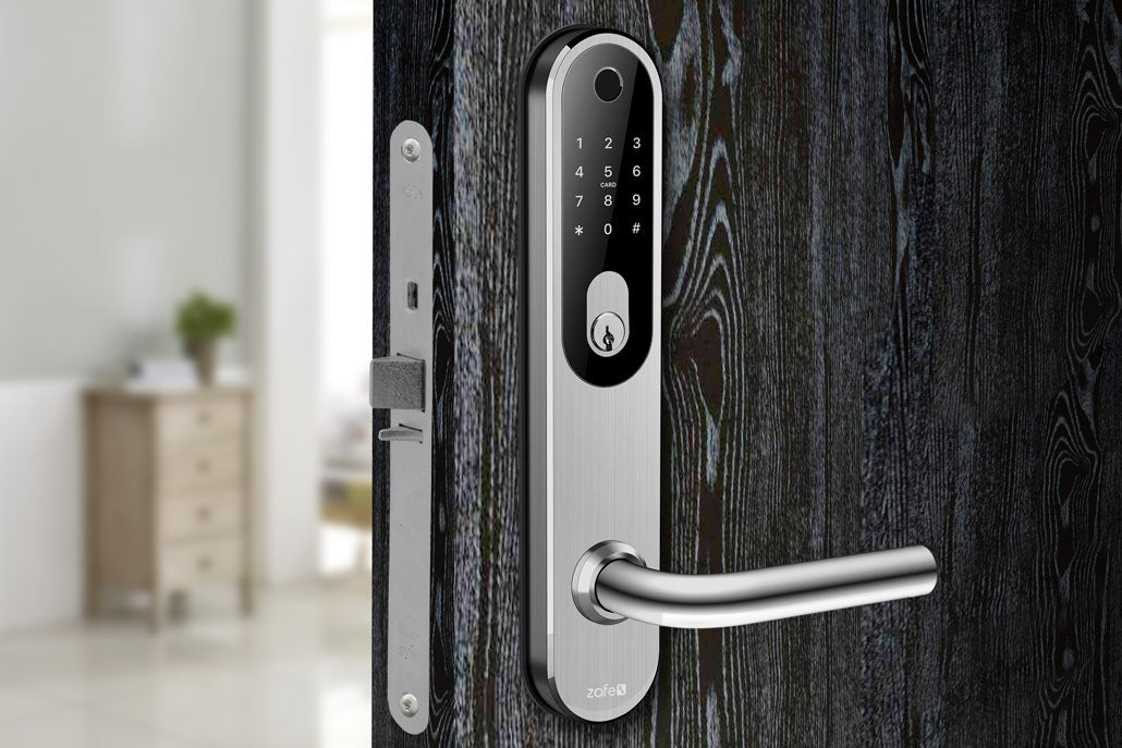 Zafe T-Lock i sort – til oval cylinder