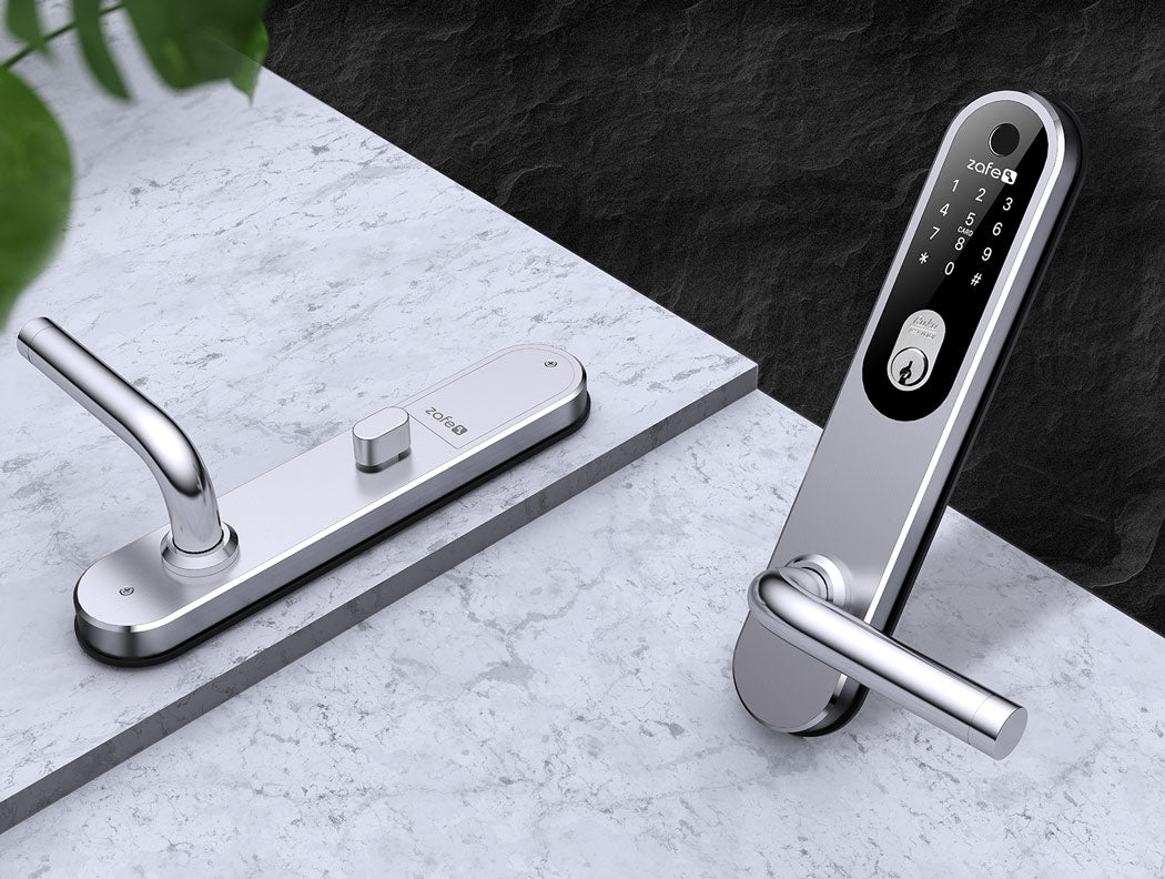Zafe T-Lock i sort – til oval cylinder
