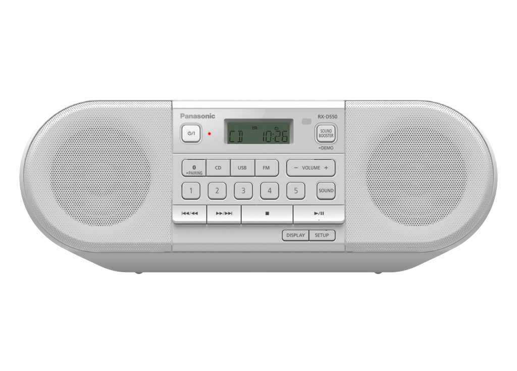 Panasonic D550 FM/CD Bærbar radio