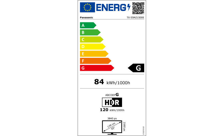 Panasonic 55" MZ1500 4K OLED TV