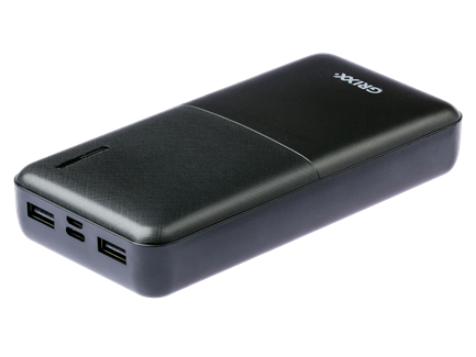 Grixx Powerbank 15.000mAh. Sort