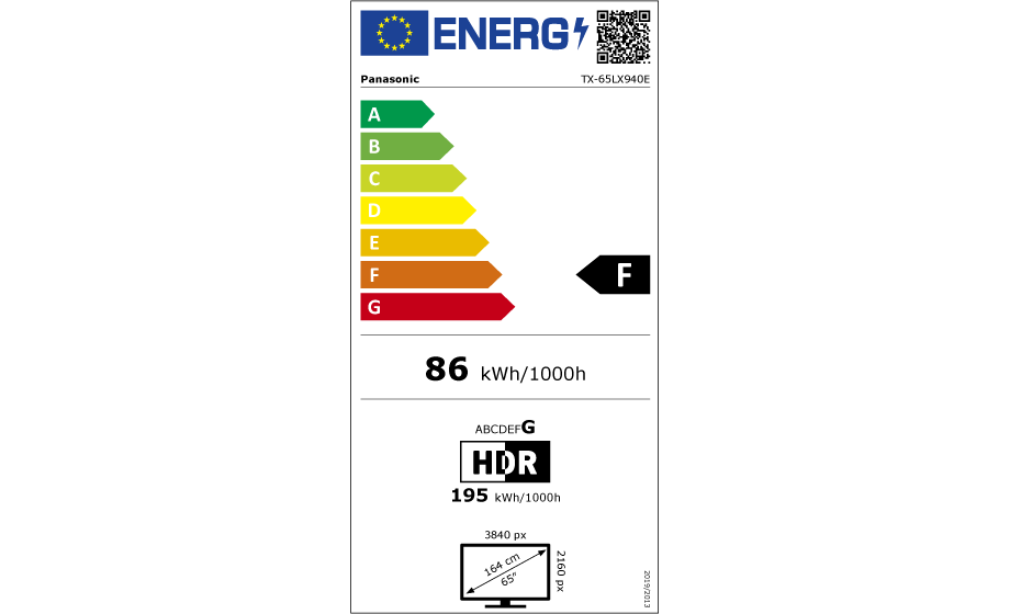 Panasonic 65" LX940 4K LED TV