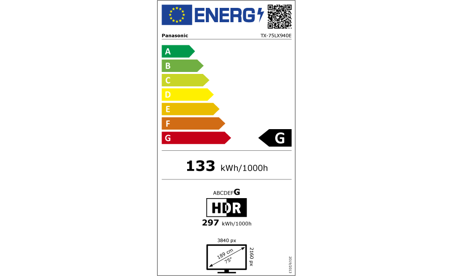 Panasonic 75" LX940 4K LED TV