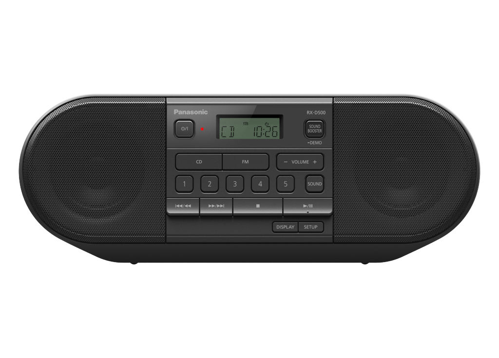 Panasonic D500 FM/CD Bærbar Radio